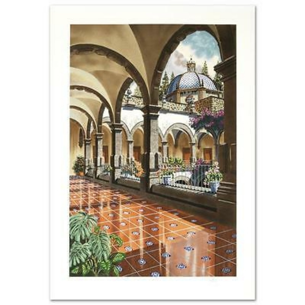 𝐑𝐞𝐭𝐚𝐢𝐥 $𝟓𝟎𝟎 Juan Medina First Light of the Day serigraph + Certificate